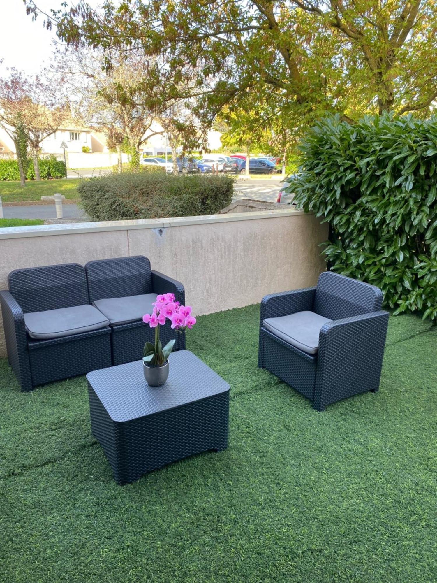 Logement Entier Chambre+Salon + Jardin & Terrasse 雷祖里 外观 照片